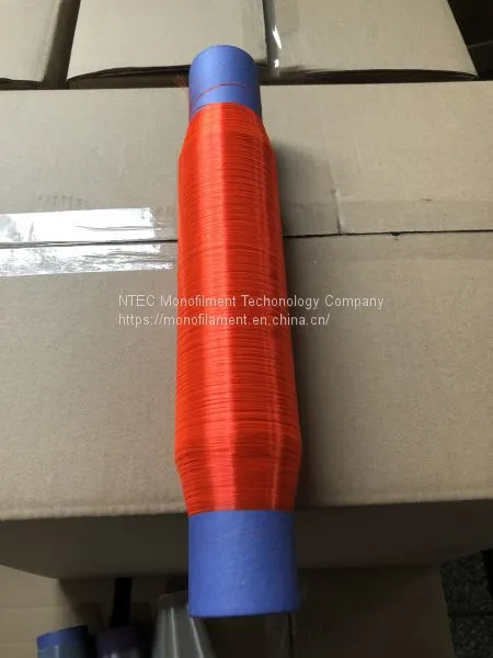 Nylon monofil yarn can manufacture filter cloth,paper making felt,velcro tape,sewing thread and other fields