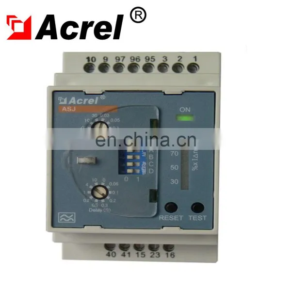 Acrel Single Phase Over Under Voltage Protection Monitoring Relay With LCD Display/panel Earth Leakage Relay photo-5