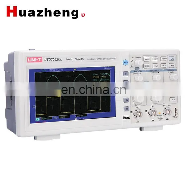 2 Channel 50MHZ Original Professional Oscilloscopes Price Unit Digital Osciloscopio photo-2
