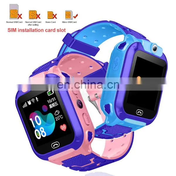 Q12 Kids Smart Watch Anti-Lost Kid 1.44 Inch 380mAh Touch Screen SOS Waterproof Children Sim Smart Watches Kids photo-4