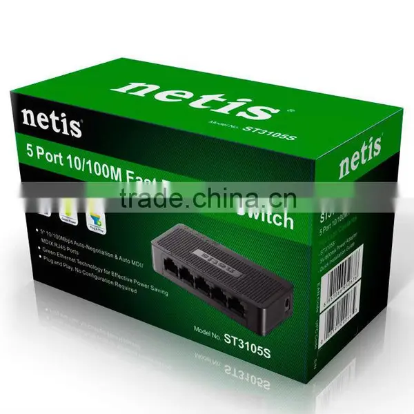 Netis 5 Port Fast Ethernet Switch photo-5