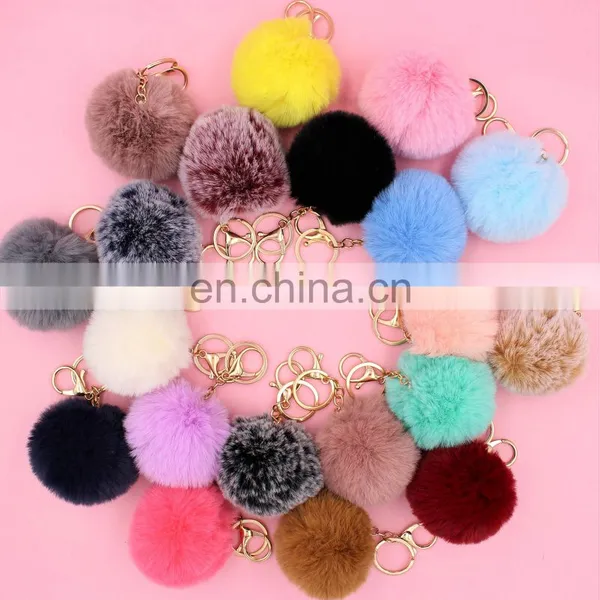 Wholesale Decoration Rabbit Fur Pom Poms Fox Ball for Beanie photo-5