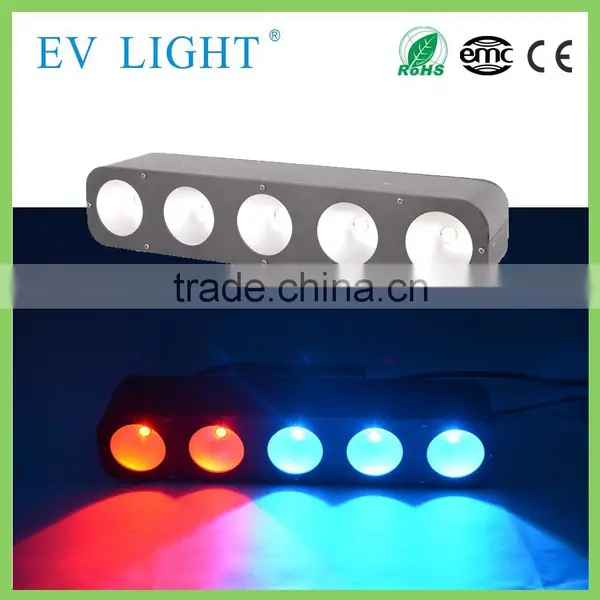 RGB Three in One COB 5pcs*15w Led Audience Blinder Light photo-2