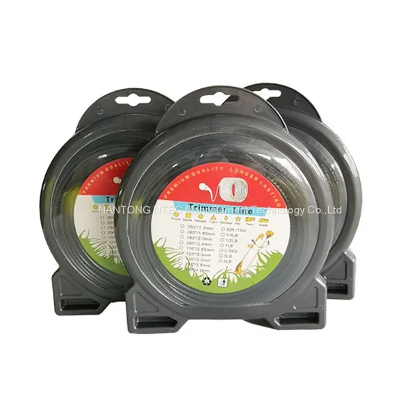 3.0mm 3.5mm 4.0mm 4.5mm Sawteeth Blade Shape Nylon Grass Cutting Line Garden Strimmer Line photo-2