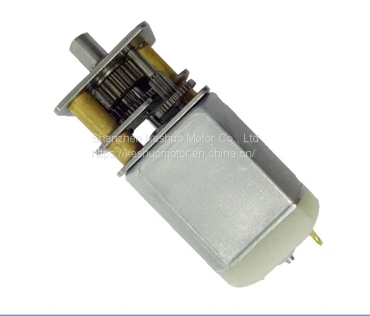 Flat 280 Reduction Motor, Hardware Gear Miniature DC Reduction Motor photo-3