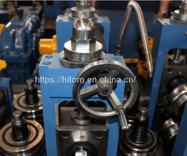 Black Tube Former Forming Machinery HF Square Pipe Forming Machine photo-3