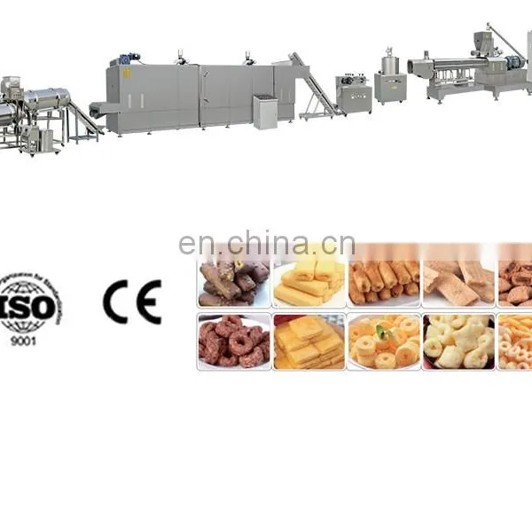 Fully-automatic Core Filling Puffed Twin Screw Extruder Processing Machinery Snack Food Making Machine photo-2