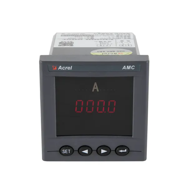 Acrel AMC72-DI/C With RS485 Communication Primary Voltage 1000V Panel Mountable Smaryt Primary Voltage DC LED Display photo-2