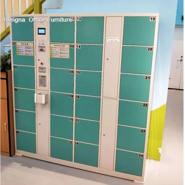 Digital Locker System With Steel Safety Locks - Perfect for Supermarket | Multiple Colors & Power - Off Auto - Lock photo-3