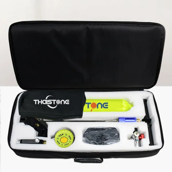 1L Mini Scuba Diving Dive Air Tank OEM Logo Dive Gears With High Pressure Pump photo-5