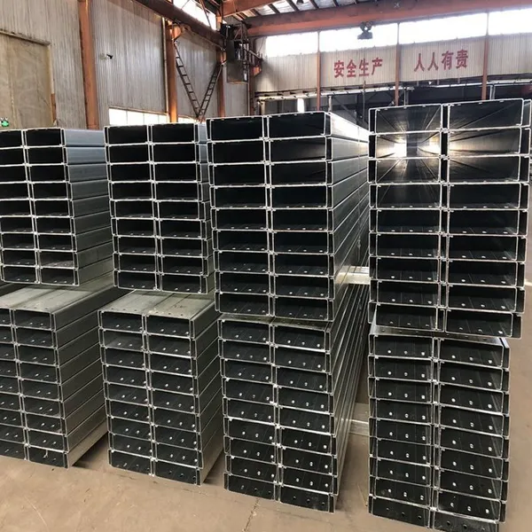 Manufacturer Supply S275JR C Channel Purlin for Roofing Construction Perforated Stainless Steel U Beam Bracket Pvc U Channels photo-3