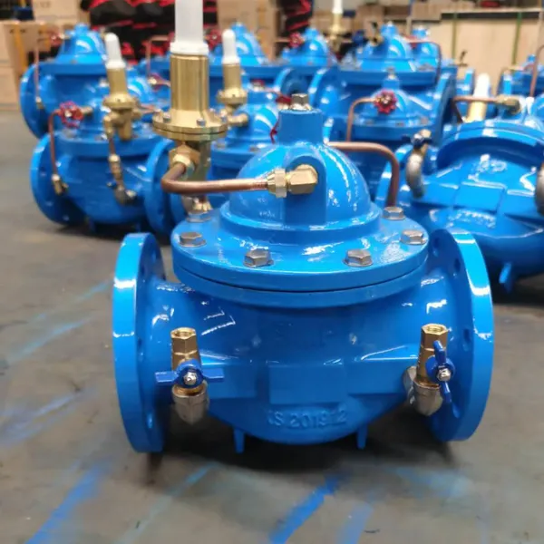 DN 50- DN 600 GGG50 Pn 16 Ductile Iron One Way 200x Control Valve 400X Flow Water Control Valve photo-5