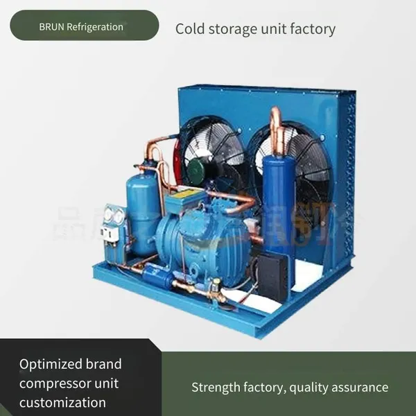 Aquatic Product Cold Storage, Borun Refrigeration Piston Cold Storage Unit, 6 Hp, 4yd - 6.2, Energy-saving and Silent, Mobile Cold Storage, Energy-saving and Silent, Energy-saving and Silent photo-2