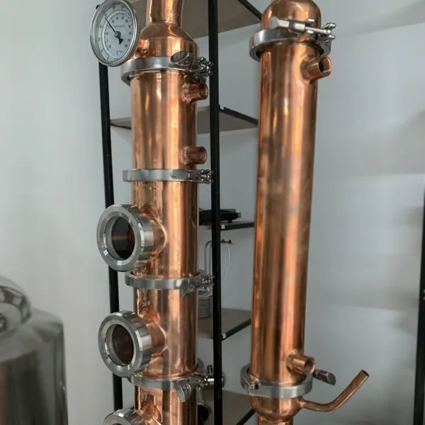 Factory Genyond Wine Alcohol Distillation Equipment/moonshine Distillery/copper Distiller for Gin Vodka Brandy Whisky Rums photo-6