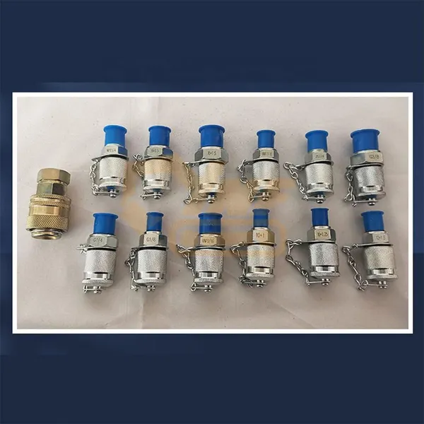 Hydraulic Test Table Combination Kit 5 Gauges 13 Test Couplings 14 Connectors 5 Hoses for Construction Machinery Accessories photo-5