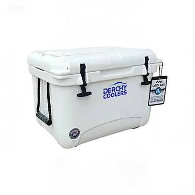 25qt Wholesale Small Rotomolded Ice Chest Outdoor Cooler Box With Durable Webbing Handle Leak-Proof photo-3