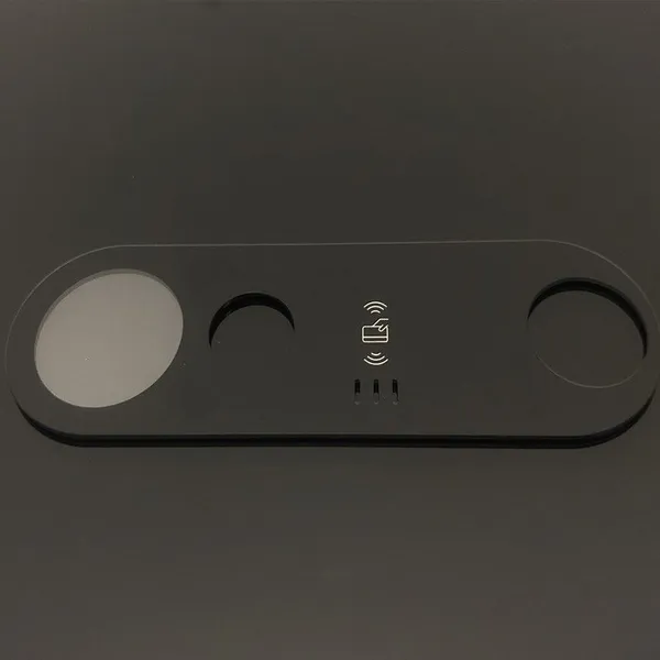 Customized Silk Screen Glass Lenses, High Transparency Optical Tempered Glass, Instrument Cameras, Dustproof Windows, Lens Processing photo-3