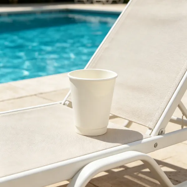Disposable Double Wall Paper Cup Coffee Drining Heat Insulation Cup photo-4