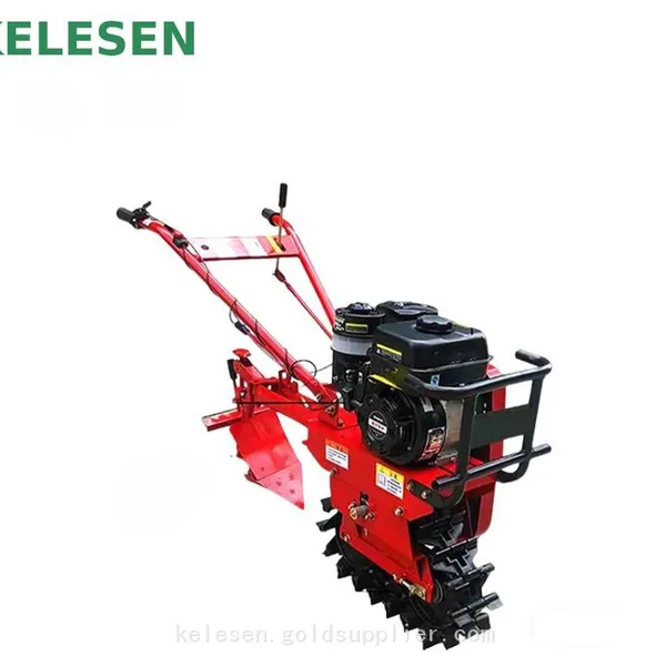 Kelesen Agriculture Hand Garden 7.5hp 180diesel Engine Rear Tine Roller Chain Power Tiller Walking Tractor for Sale Kenya photo-2