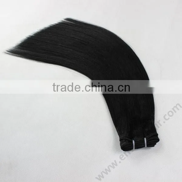 Hot Selling no Shedding Cheap Unprocessed Virgin Mongolian Light Yaki Hair photo-5