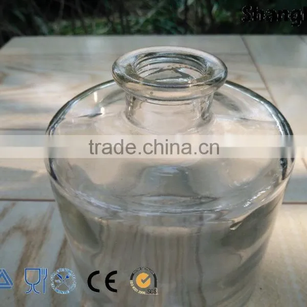 360ml Large Round Glass Bottle Aroma Reed Diffuser Perfume Glass Bottle photo-3