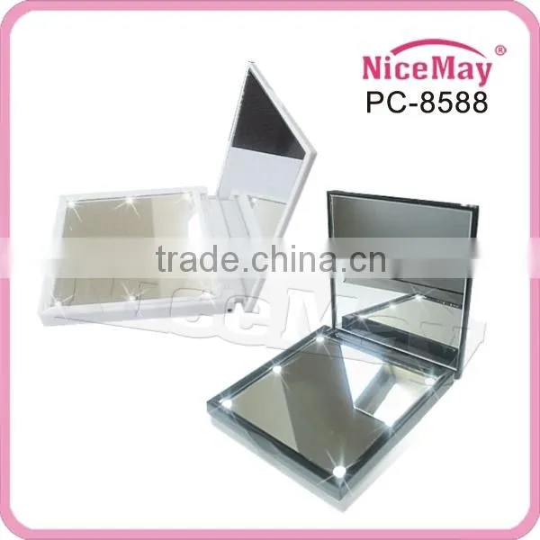 2015 Hot-selling Portable Gift LED Makeup Mirror(with 6 Led Lights)