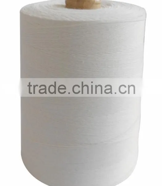 A3x3 Raw White 100 Virgin Polyester Industrial Sewing Thread photo-2