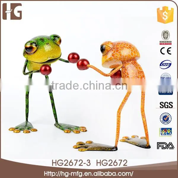 Music Lovely Frog Metal for Decoration photo-5