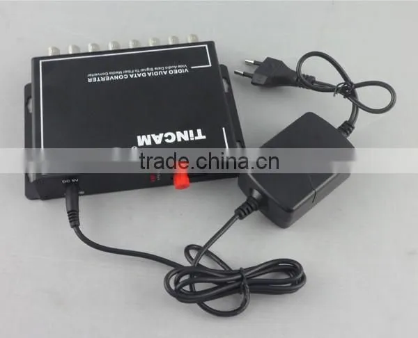 8 Channel Fiber CCTV Video Multiplexer Converter photo-5