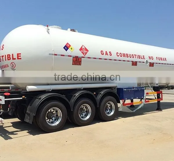 40ft Lpg Container,3 Axles Lpg Tank Trailer, photo-3