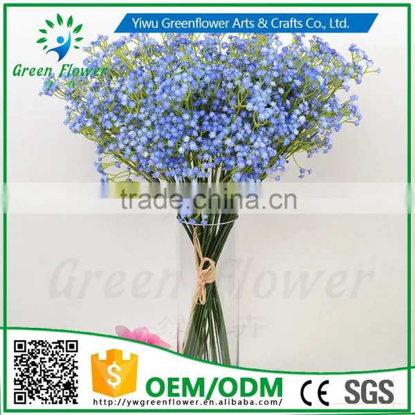 2016 Wholesale PU Latex Artificial Flowers Rose Real Touch Babys Breath Fake Flower photo-3