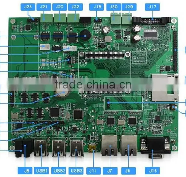 Chinese Manufacturer A7 Embedd Linux Blutooth Module 3G Board With WIFI Circuit Board photo-2