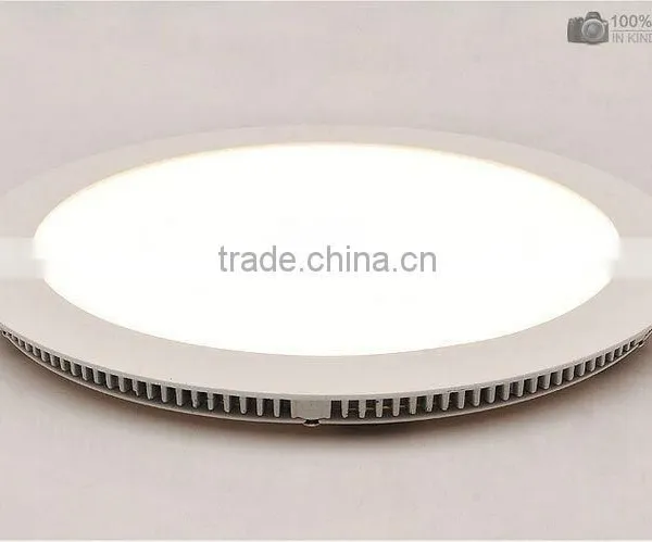 2015 New round super thin 18w surface led panel light