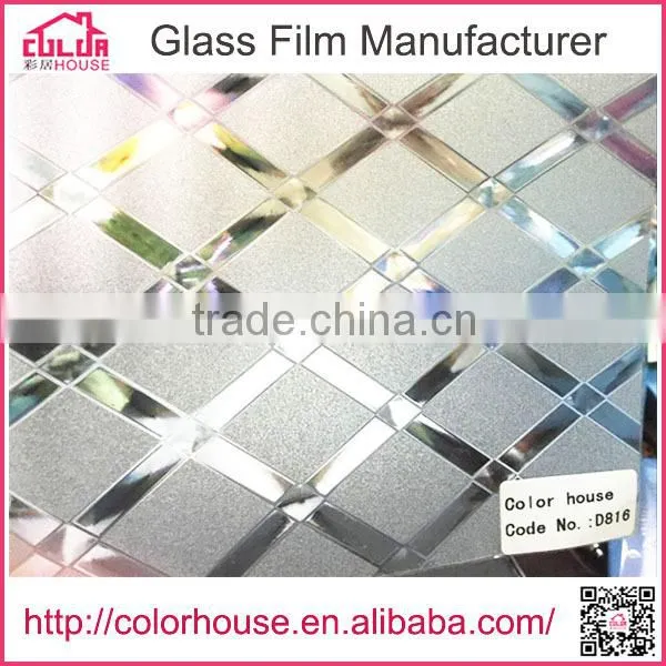 Factory Wholesale Decorative Window Film Static Cling Vinyl Film photo-6