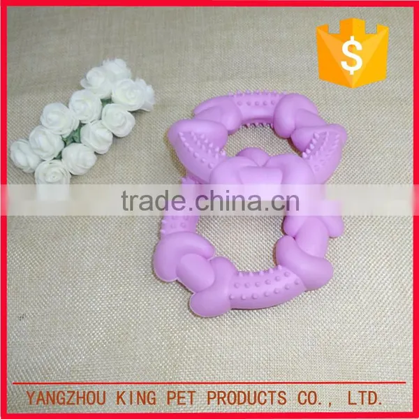 Hot Sale Wholesale Personalized Rubber Dog Toy for Training and Playing photo-2