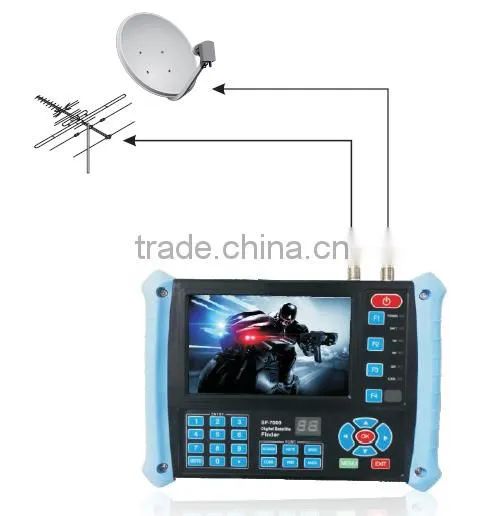2015 Newest Best Strong Digital HD Sattelite Finder Meter Combo S2+T2 Finder