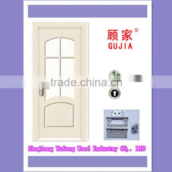 MDF Interior PVC Glass Door