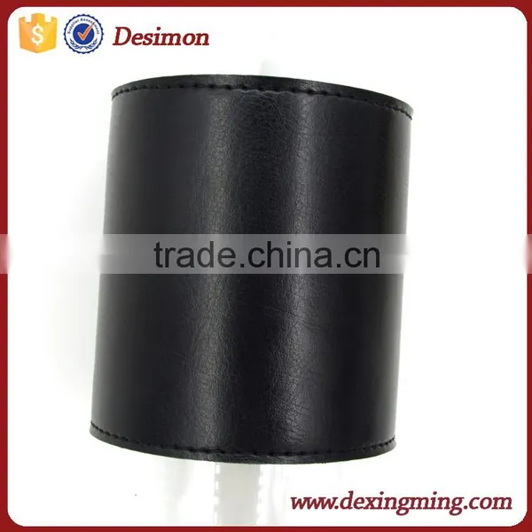 Shenzhen Manufacturer Leather Glass Wrapper,cup Coat,cup Sleeves Leather photo-2