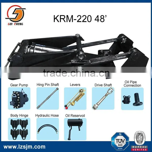Hydraulic Long Stroke Dump Truck Hoist photo-3