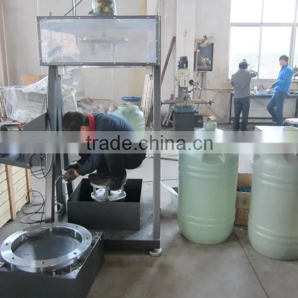 PP/ PE /PET/PC/PVC Drum Neck Cutting Machine photo-3