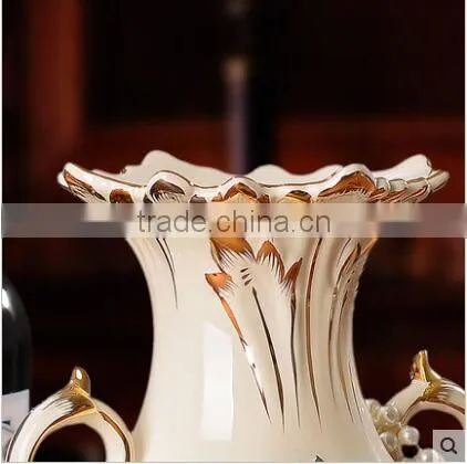 Factory Wholesale Luxury Ceramic Home Goods Vases in Jingdezhen photo-3