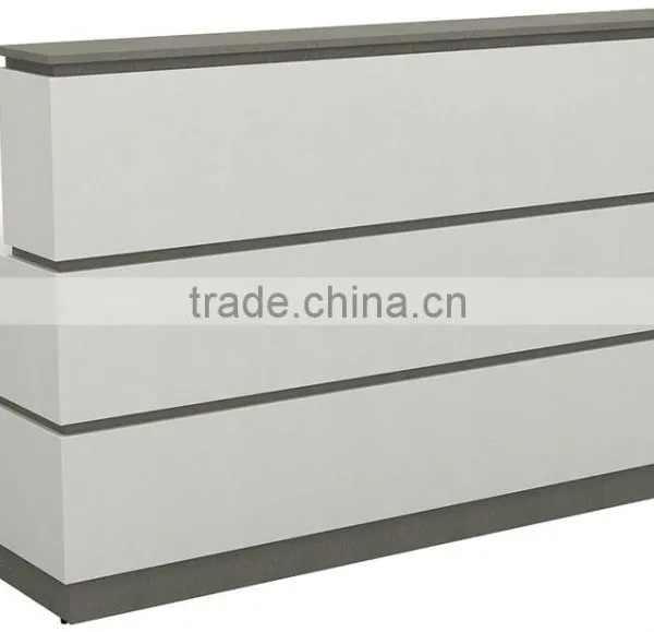 Commercial Use Office Reception Desk Furniture Counter Design Cheap Furniture photo-6