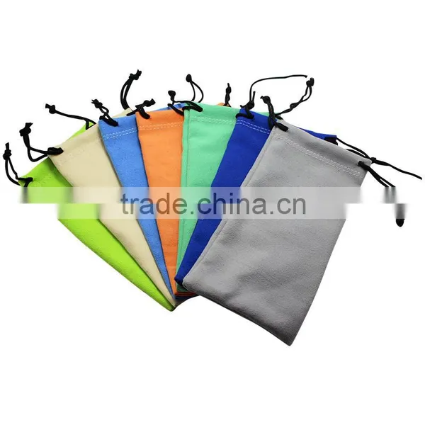 Custom Double Drawstring Sunglass Pouches photo-5