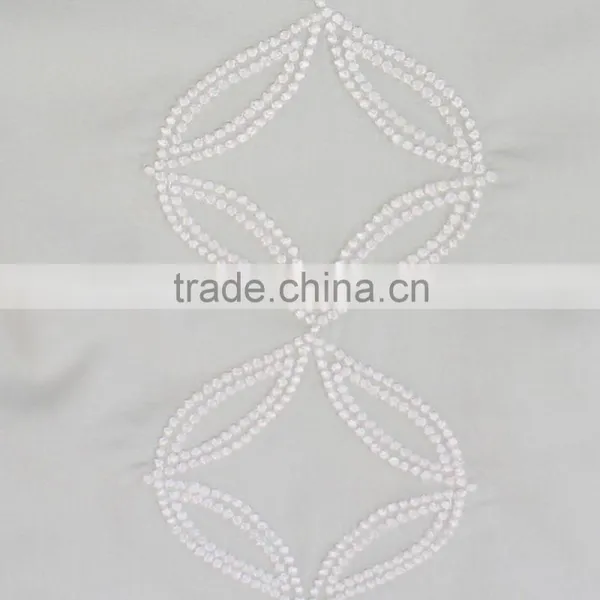 Circles and Diamonds Embroidered Bedding Set photo-2