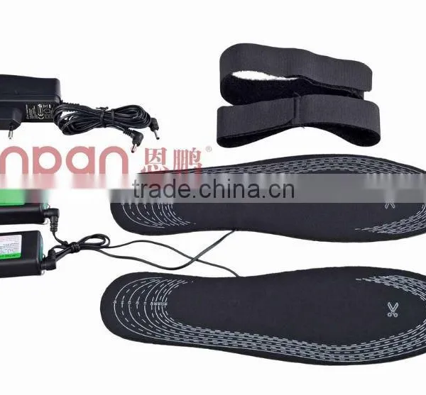 Adjustable Size Carbon Fiber Insole Heated Warm Insoles USB Battery Heated Insoles