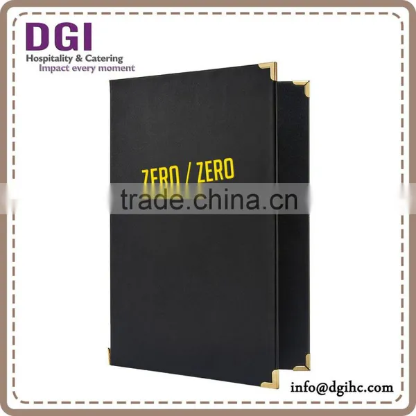 Plastic Restaurant Menu Holder / Genuine Restaurant Supplies Menu Cover / Plastic Restaurant Menu Holder / Leather Card Holder