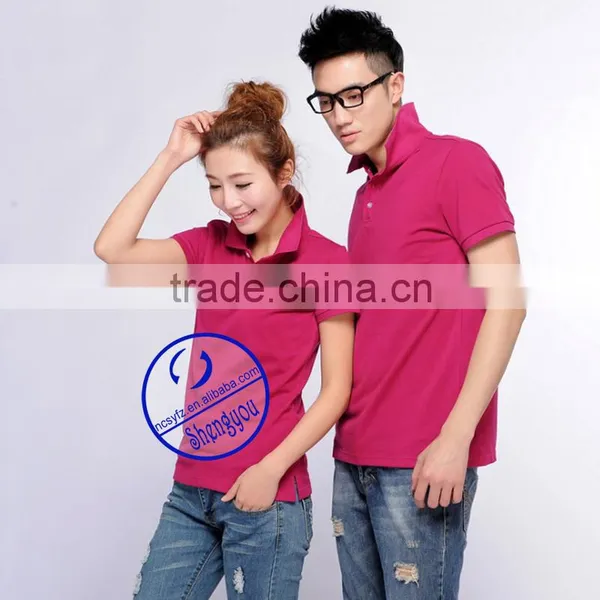 Wholesale Custom Couple Polo Shirt Design Factory China photo-2