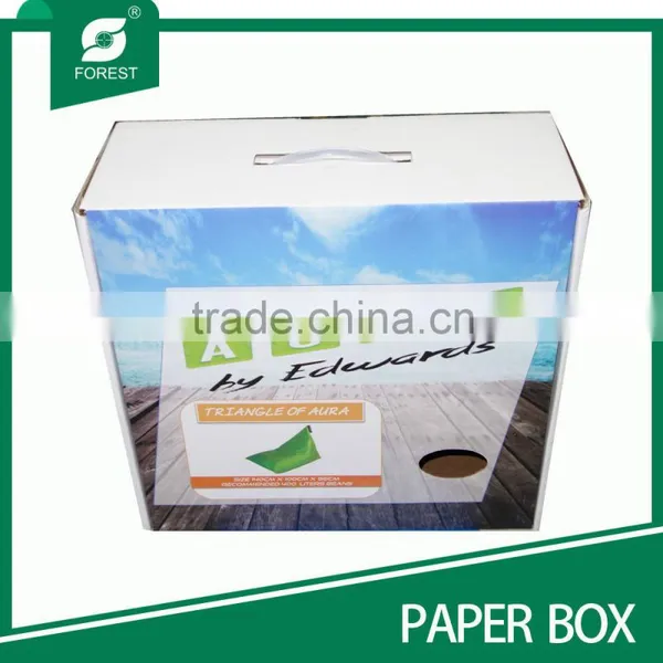 TRIANGLE GIFT PACKING BOX WITH HANDLE photo-4