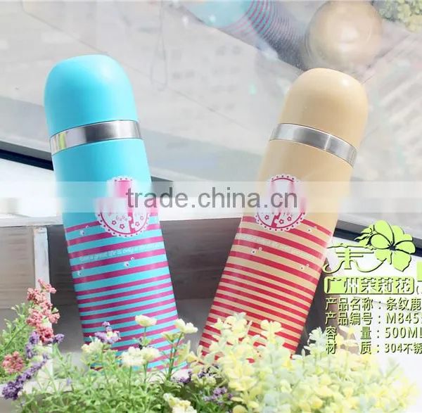 Double Wall Stainless Steel Hot Water Vacuum Thermos Tumbler With High Quality 350ML/500ML photo-2