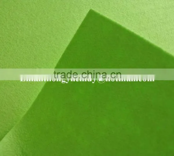 Green Color Needle Punched Nonwoven Fabric Super Water Absorbent Floor Mop Cloth photo-3